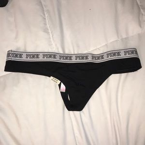 NWT PINK thong super soft never worn!